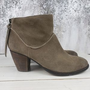 421gap Steve Madden MILANsuede heel ankle booties 9.5